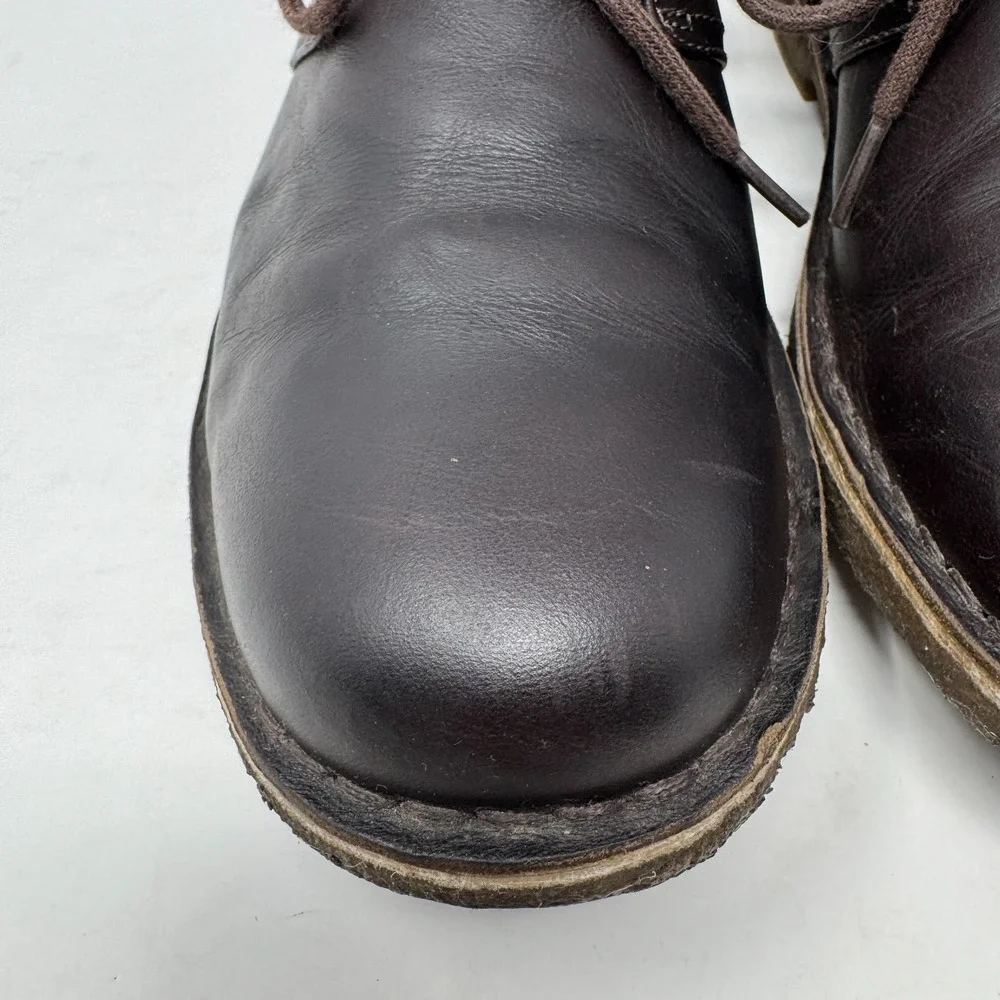 UGG Australia Leighton Chukka Desert Leather‎ Boots Black 3275 Men's Size 8.5